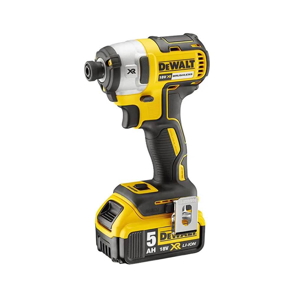 【DEWALT 得偉】20V Max  18V鋰電無碳刷三段衝擊起子機(DCF887P2)