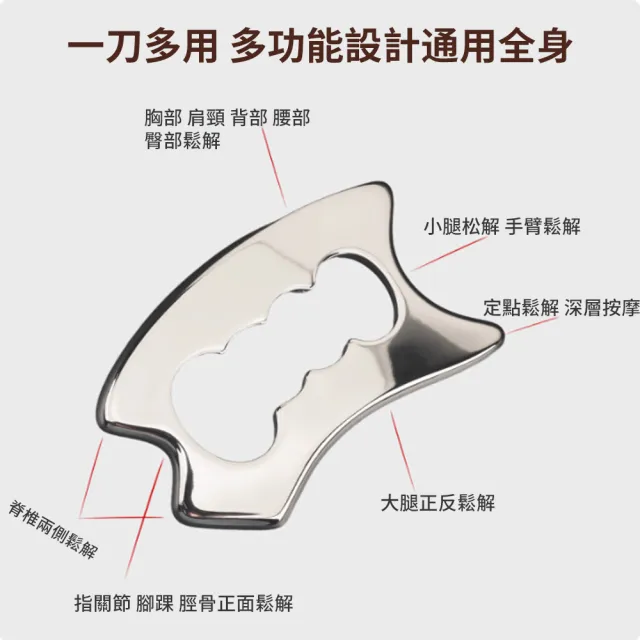 【QLZHS】304不鏽鋼肌肉按摩筋膜刀 健身鬆筋刀 刮痧刀 刮痧板 按摩刀 刮痧工具