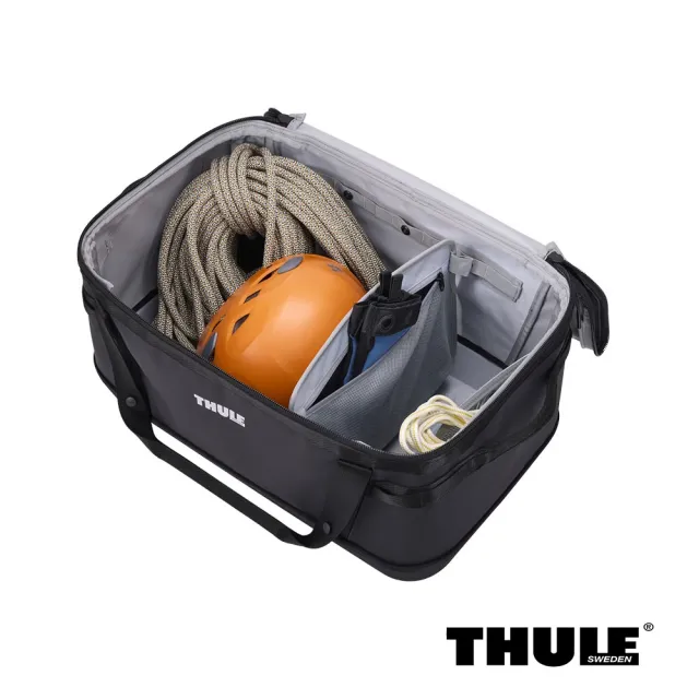 【Thule 都樂】Chasm 裝備搬運袋 55L 黑色 (週年慶/露營/旅行/收納)