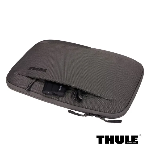 【Thule 都樂】Subterra 2 14吋 MacBook 筆電保護袋 香根草灰色 (週年慶/露營/旅行/收納)