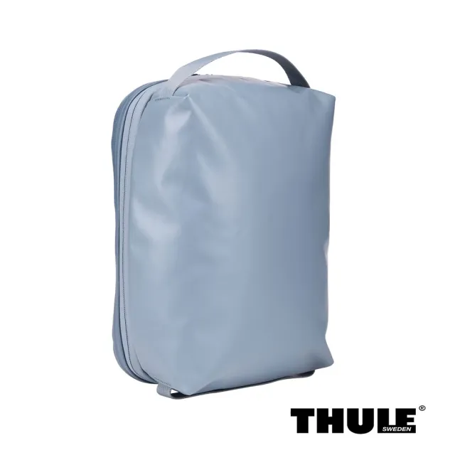 【Thule 都樂】Chasm 大型 可壓縮裝備方塊收納包 15L 池塘灰 (週年慶/露營/旅行/收納)