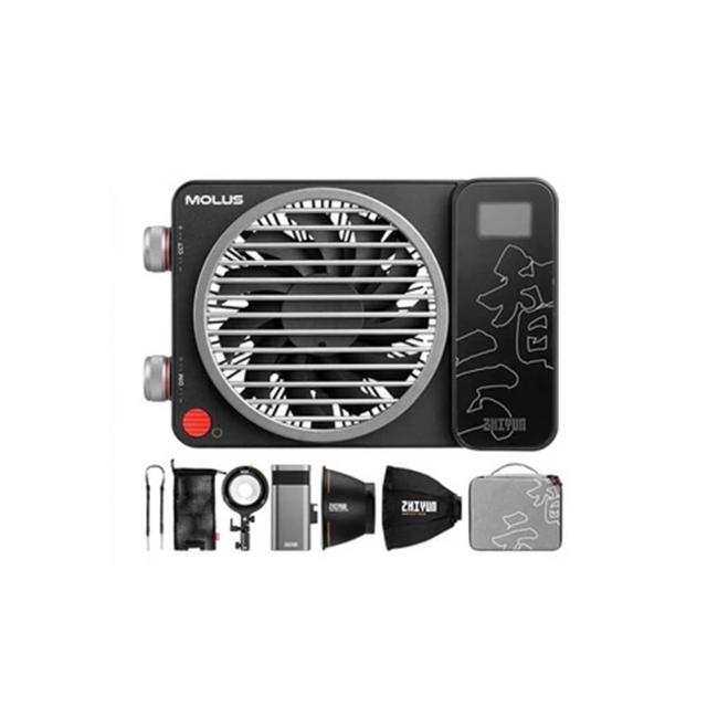 【ZHIYUN 智雲】100W COB MOLUS X100 PRO 專業版 套裝+迷你柔光罩(正成公司貨)