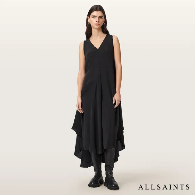 【ALLSAINTS】SYBIL 無袖洋裝 W021DF(正常版型)