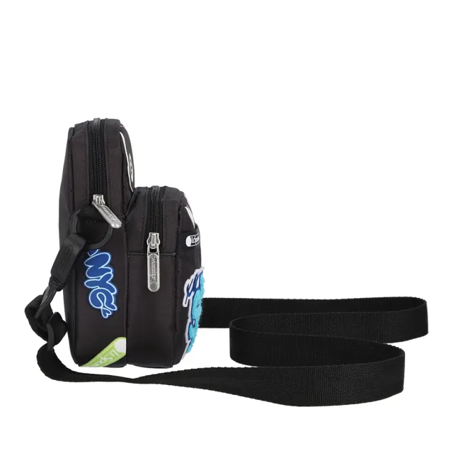 【Lesportsac】Patch Mini Phone Crossbody 輕便隨身手機包 手機袋 隨身小包 送禮 禮物 推薦(美式拼貼風)