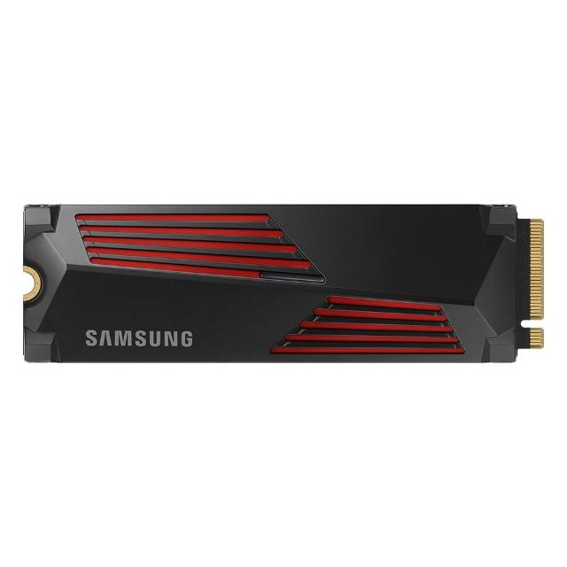 【Samsung 三星】990 PRO 4TB Gen4 PCIe SSD固態硬碟 含散熱(MZ-V9P4T0CW/5年保/7450MB/s/PS5適用)