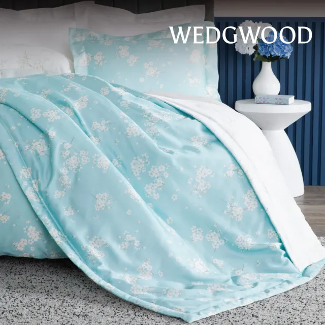 【WEDGWOOD】買一送一｜冰感天絲/純棉單人涼被 (英國品牌2件合購組｜涼感任選)