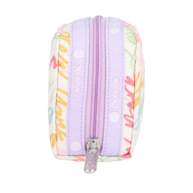 【Lesportsac】Rectangular Cosmetic 長形化妝包 盥洗包 收納包 女包(紐約塗鴉風)