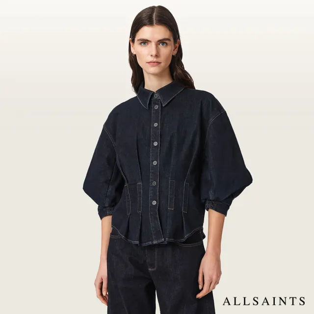 【ALLSAINTS】NANCY 丹寧襯衫 W094PF(正常版型)