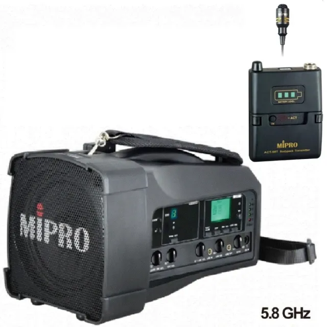 【MIPRO】送原廠背包肩掛式5G藍芽無線喊話器(MA-100代替MA-100SB)