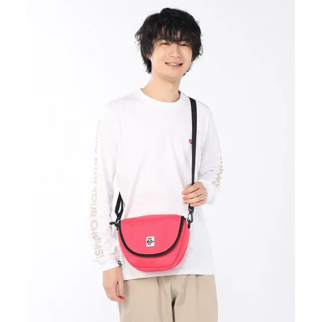 【CHUMS】CHUMS 休閒 Recycle Mini Round Shoulder Bag肩背包(約4L) 粉紅 男女 (CH603920R018)
