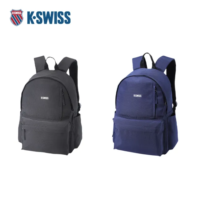 【K-SWISS】大容量休閒後背包 書包 防撞筆電收納 26FW BACKPACK 2 男包女包 多色 (BG819)
