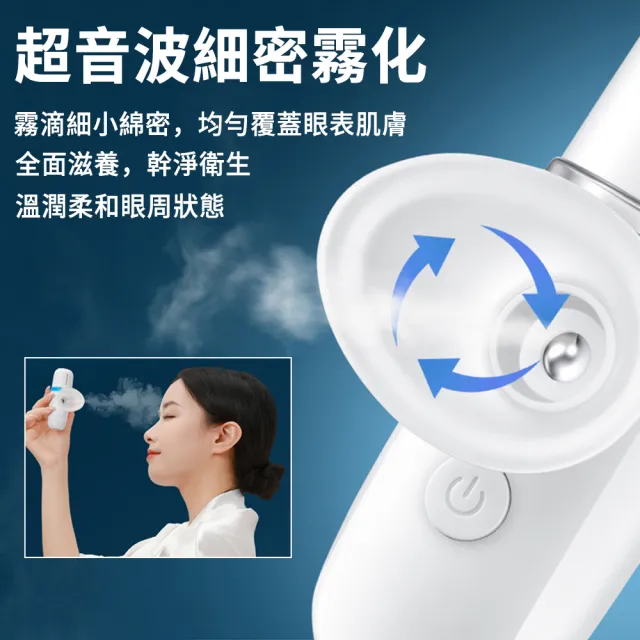 【SAMPA】納米噴霧潤眼儀 潤眼儀 眼部霧化器 洗眼器 煥眼儀  便攜式洗眼器 霧化噴霧
