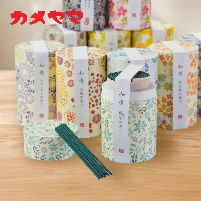 【Kameyama candle house】和遊系列線香 日本製 香氛線香 居家薰香 多款香味任選 龜山線香