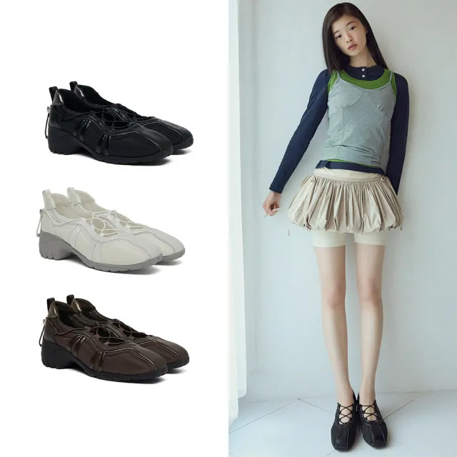 【Rockfish Weatherwear】BLISS HEEL STRING SNEAKERS 抽繩高跟運動鞋 多色 女鞋