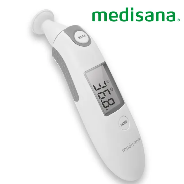 【medisana】多功能紅外線耳額溫槍 TM 300 附收納袋(耳溫槍/額溫槍/復健科醫師推薦)