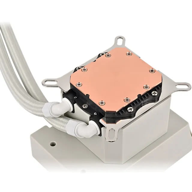 【Thermaltake 曜越】Retro 240 Ultra ARGB Sync一體式水冷散熱器 3.7 ”LCD液晶螢幕 2500 RPM 復古