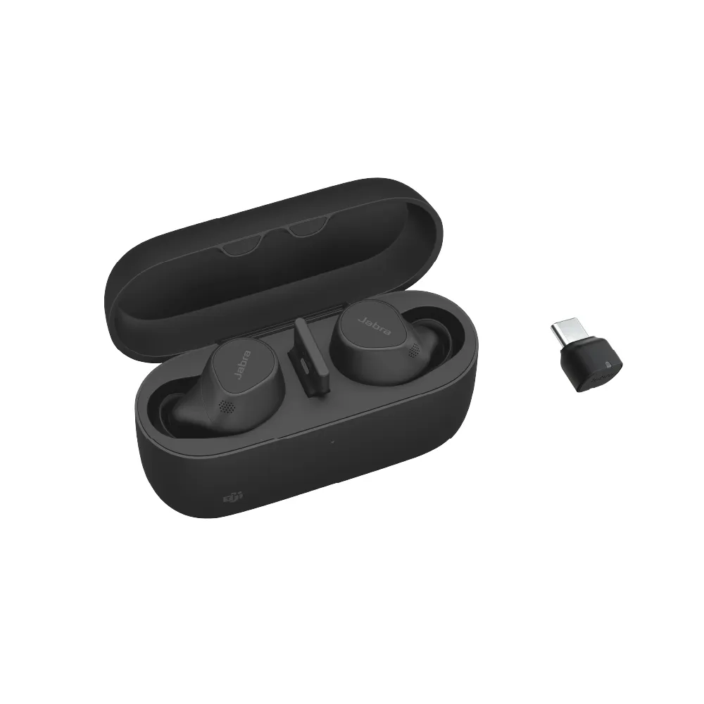 【Jabra】官方直營 Evolve2 Buds商務會議多點藍牙真無線耳機(ANC主動降噪)