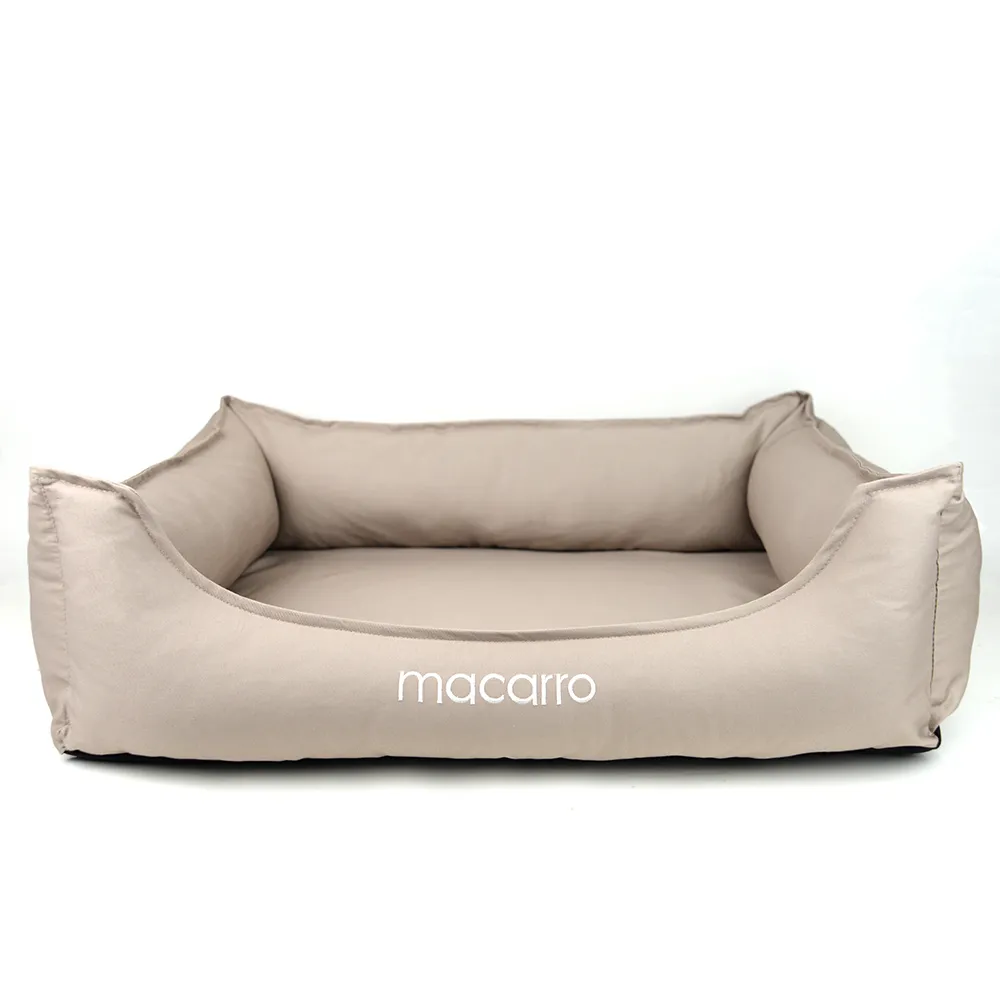 【macarro馬卡兒寵物】乳膠寵物床 M號-純棉款(三種顏色)