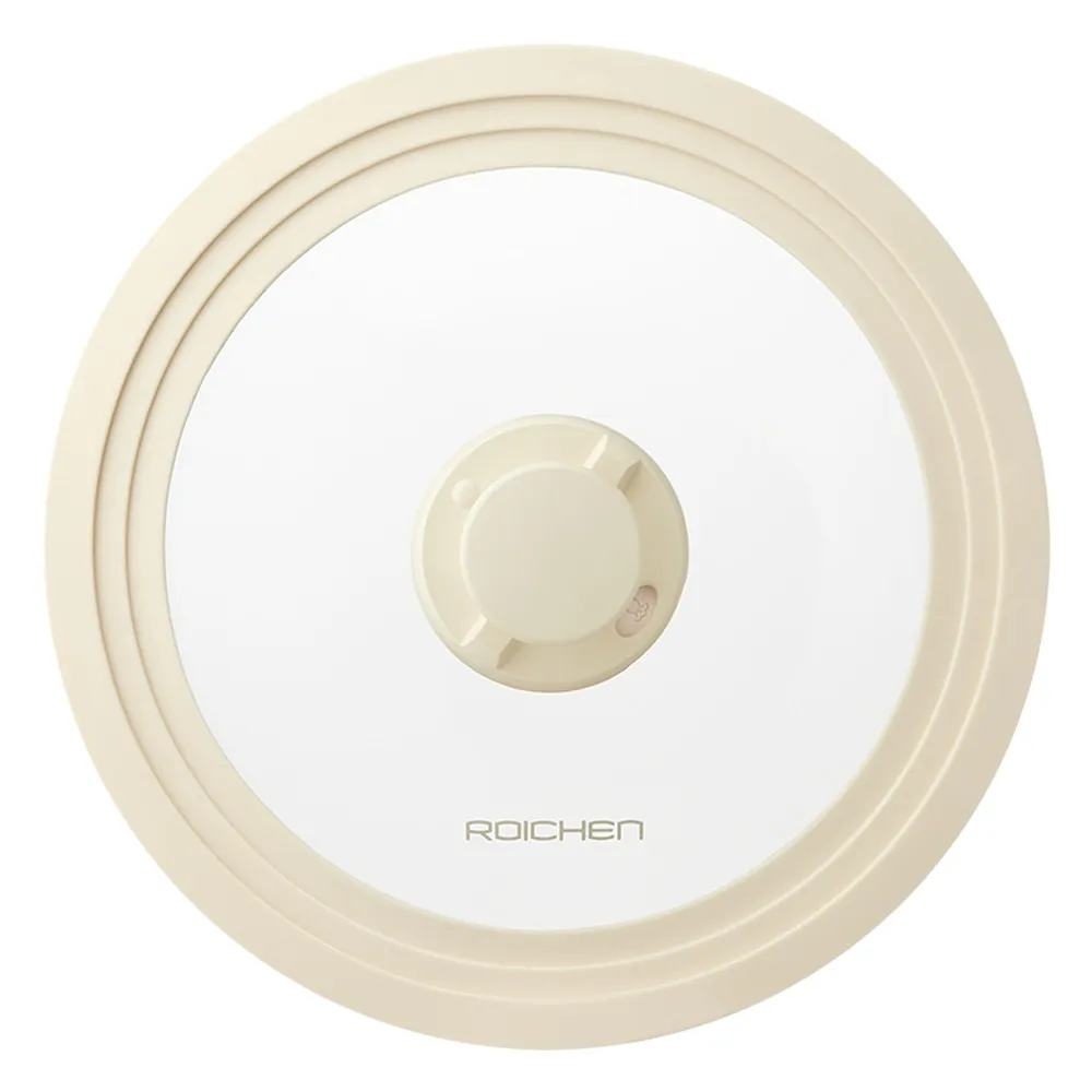 【Roichen】韓國專利蒸氣閥多用鍋蓋 24-28cm(圓型鍋通用陶瓷塗層不沾鍋)