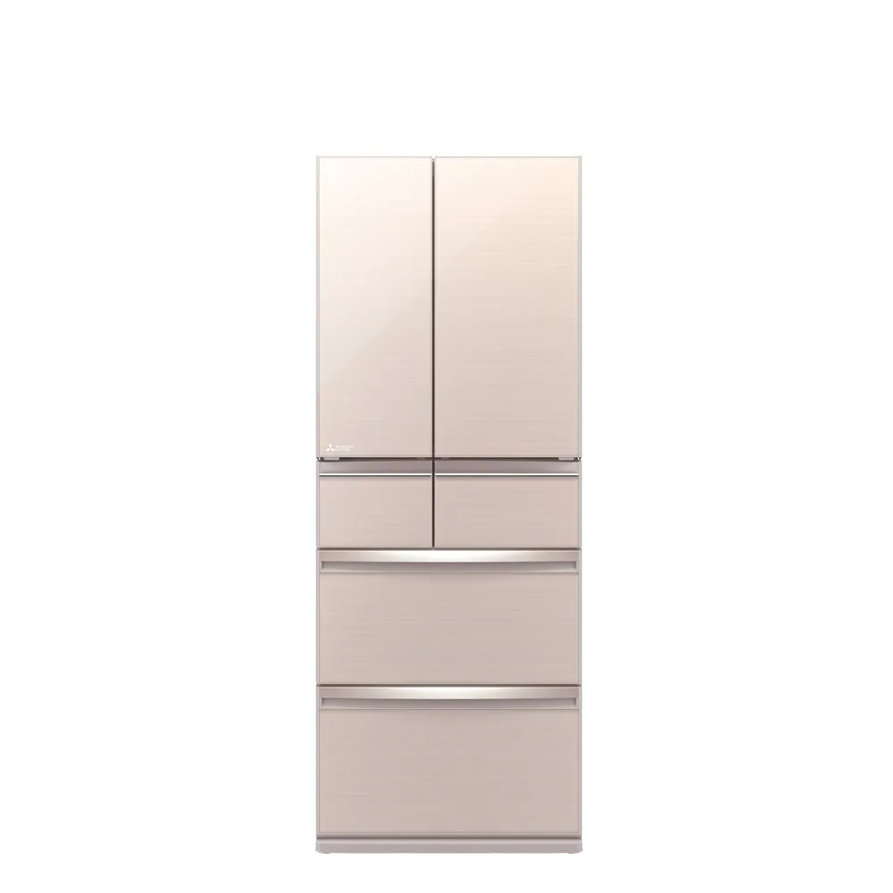 【MITSUBISHI 三菱電機】472L日製玻璃鏡面變頻六門冰箱(MR-WX47LF-F-C 水晶杏)