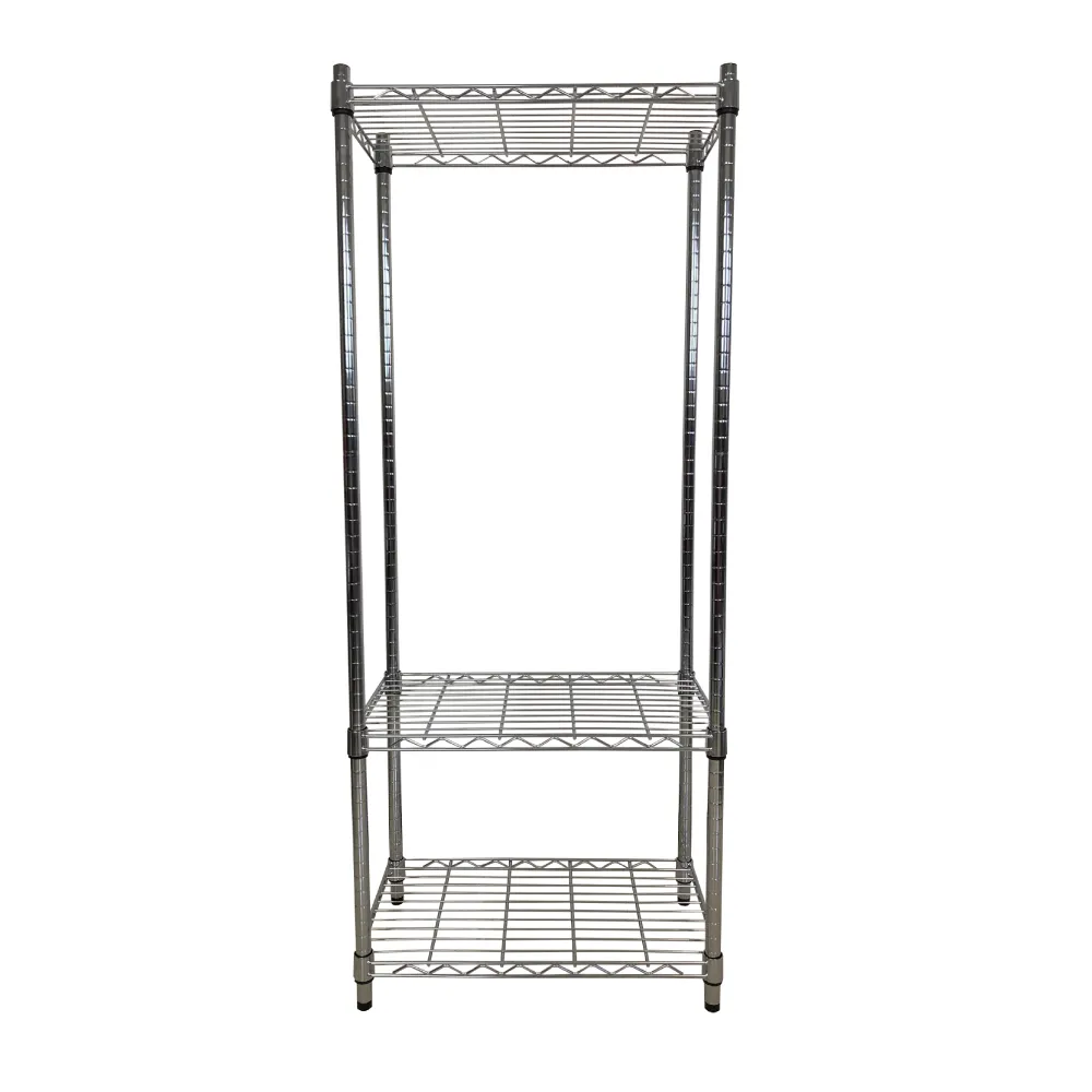 【A+Courbe】MIT耐重三層架35x60x165cm(鐵架/置物架/層架/鐵力士架/收納架/架子)