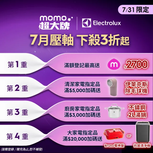 【Electrolux 伊萊克斯】Well Q6 無線吸塵器(WQ61-1EDBF拋光滾刷版)