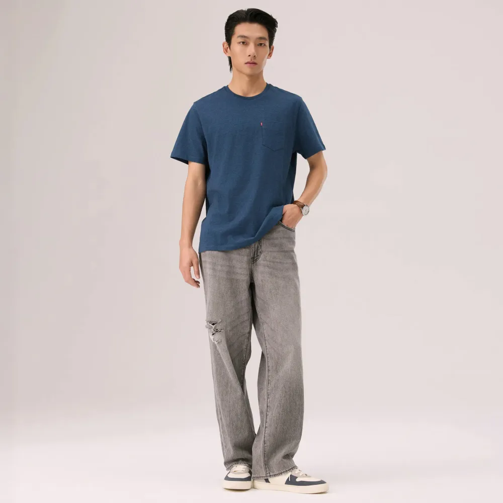 【LEVIS】578™ Baggy 中腰寬鬆牛仔褲Cool 系列 涼感牛仔褲 寬褲 男生牛仔褲 人氣新品 A4750-0118