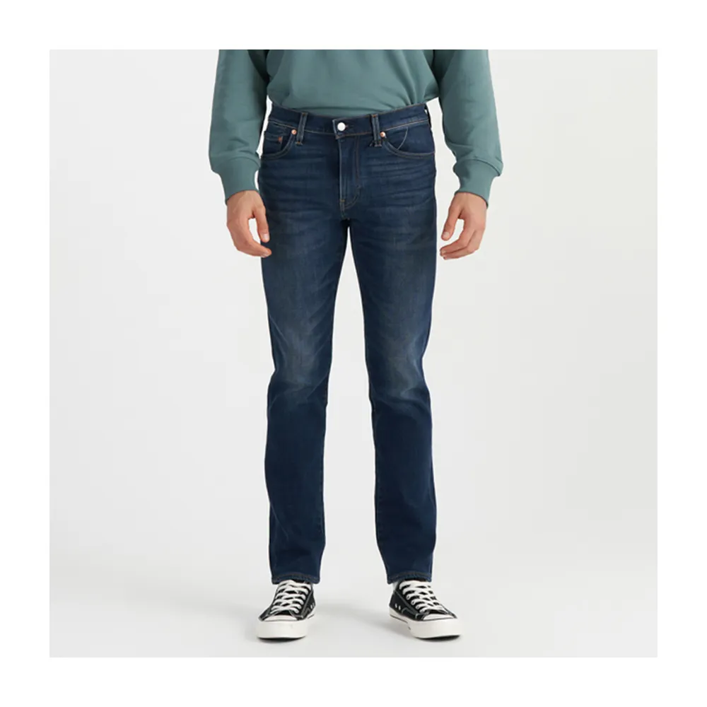 【LEVIS】男款 511 低腰牛仔褲 直筒合身牛仔褲 Warm 保暖丹寧褲 熱賣單品 04511-6141