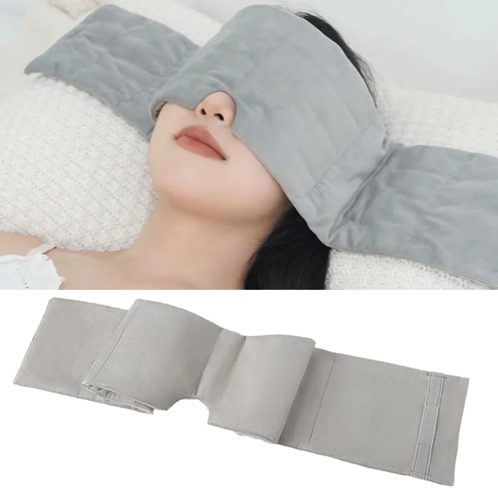 【Nil】減壓助眠重力頭巾 男女遮光睡覺眼罩