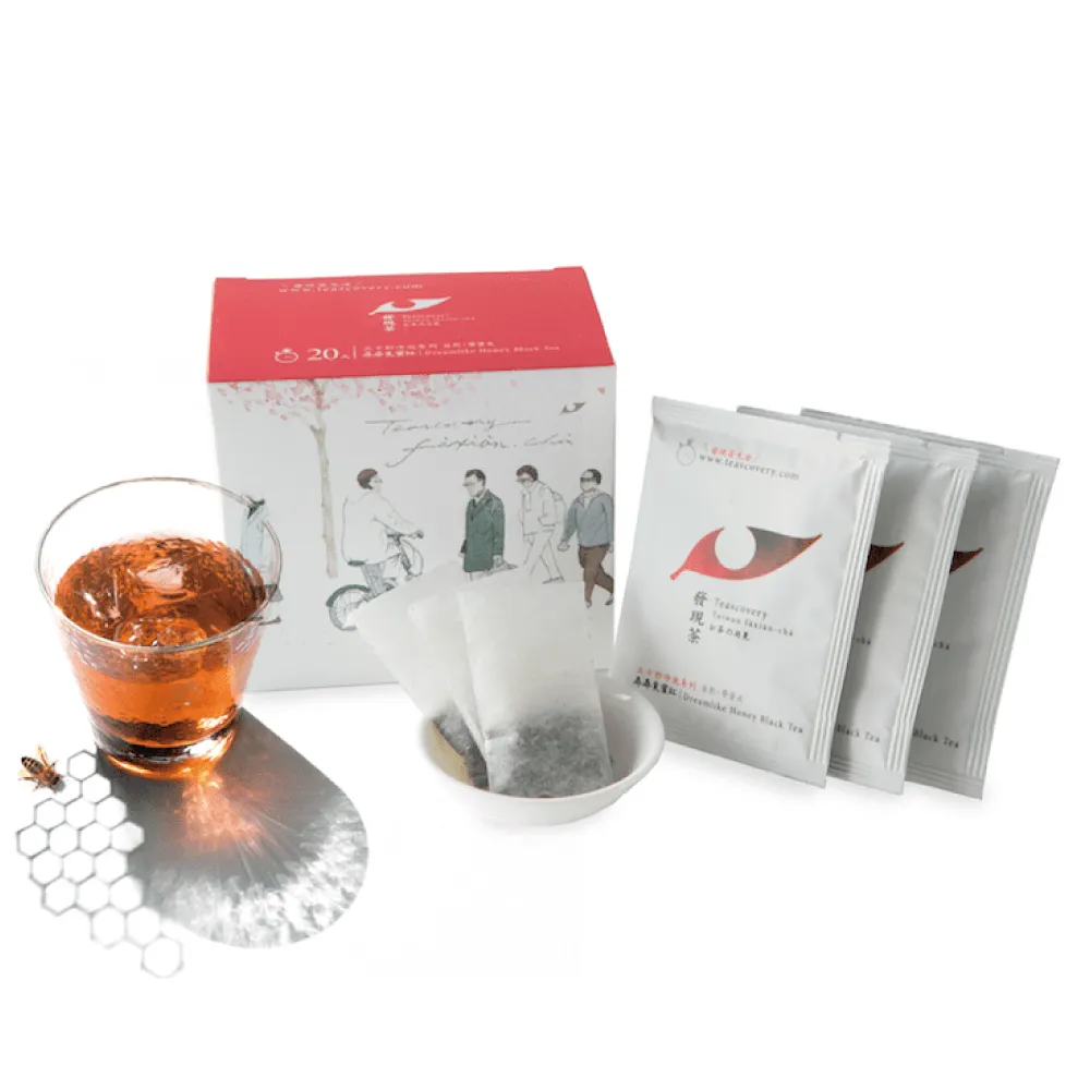 【Teascovery 發現茶】冷泡蜜香紅茶茶包 (20入/盒；蜜香甜韻；尋尋覓蜜紅)