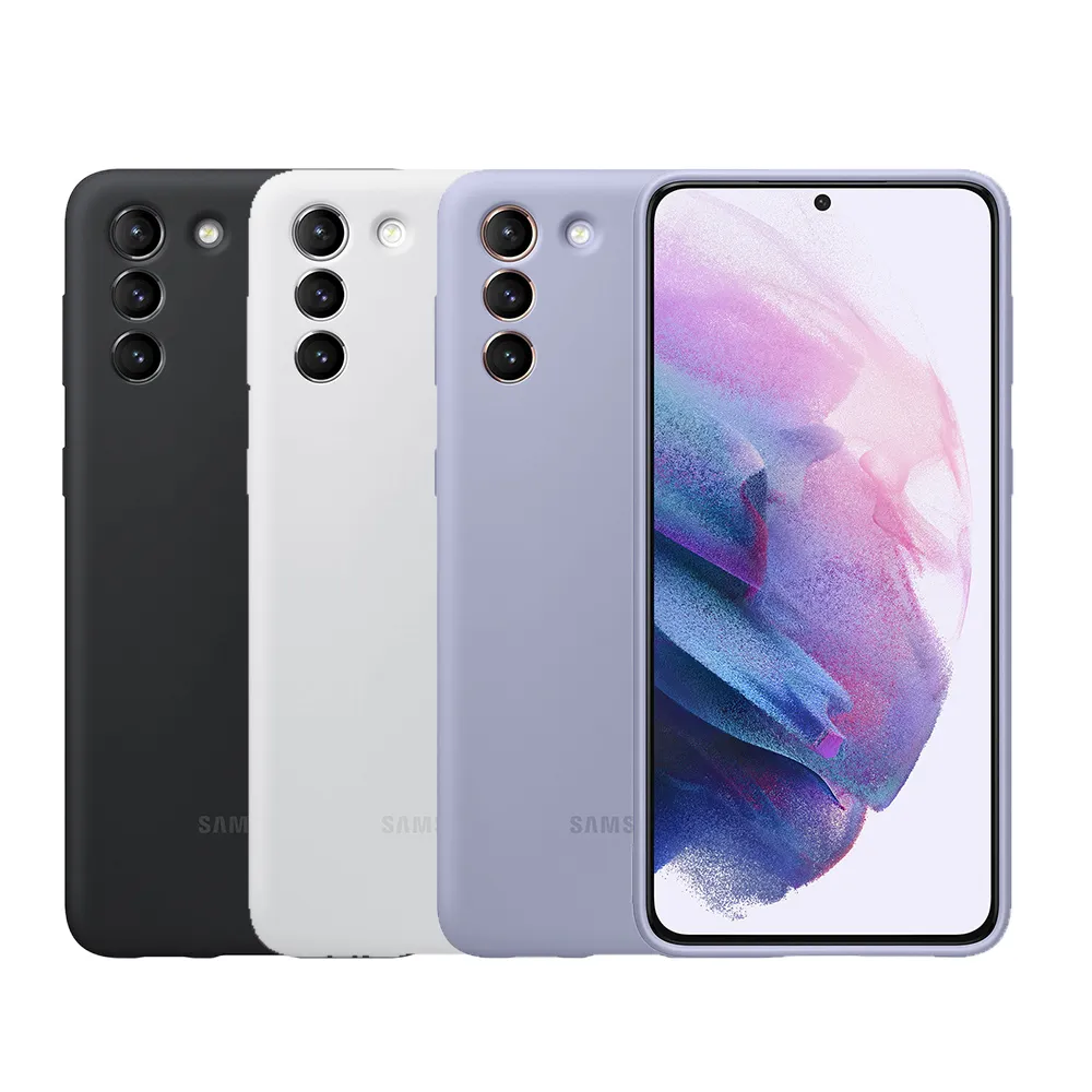 【Samsung 三星】原廠Galaxy S21+ G996專用 矽膠材質薄型背蓋(公司貨)