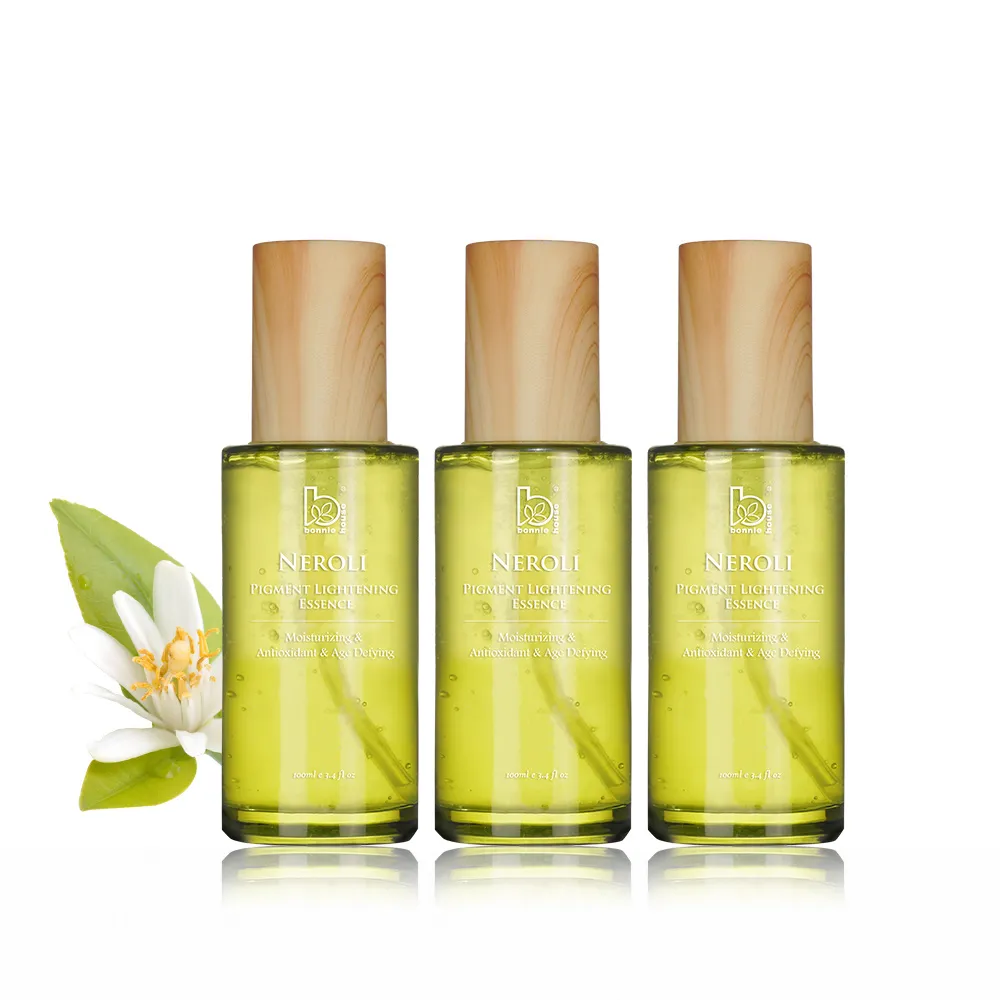 【Bonnie House 植享家】橙花極光白青春絲絨蜜露100ml*3(小綠瓶精華 限量加大版)