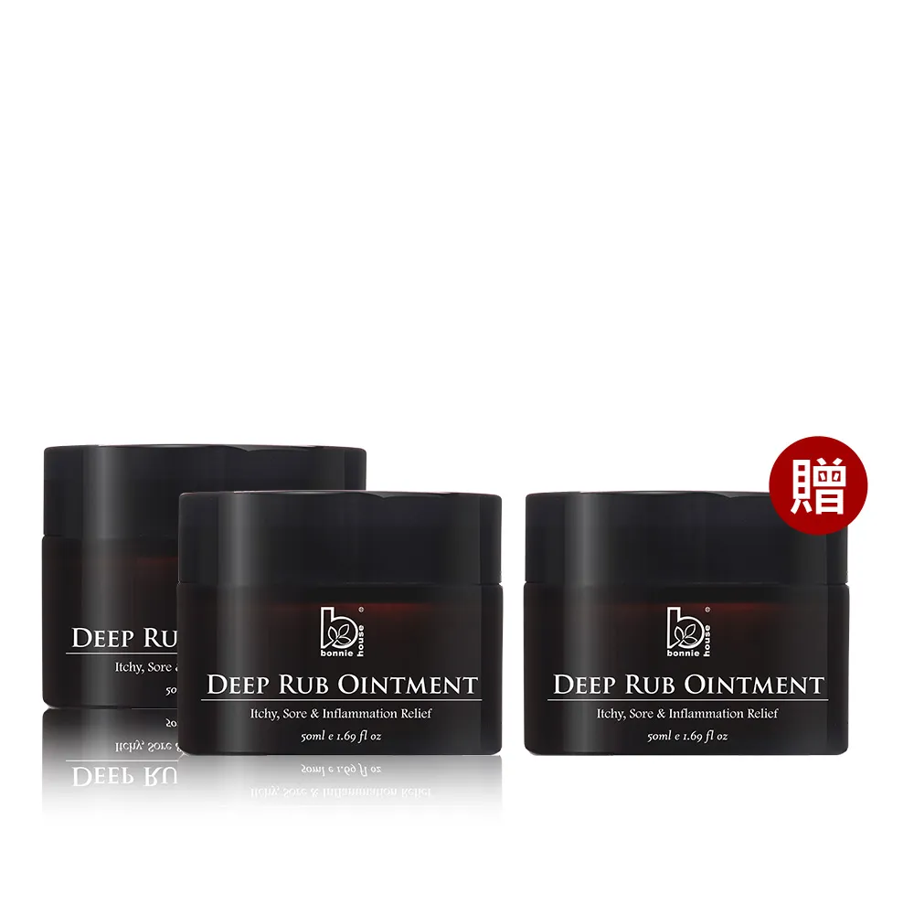 【Bonnie House 植享家】百年沒藥活絡修復組(舒撫累深層活力霜50ml*2)