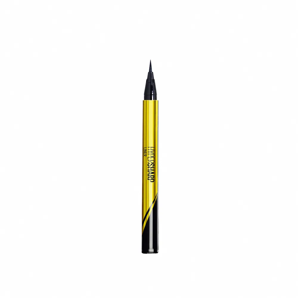 【MAYBELLINE 媚比琳】超激細抗暈眼線液抗手震版0.5g(眼線筆)