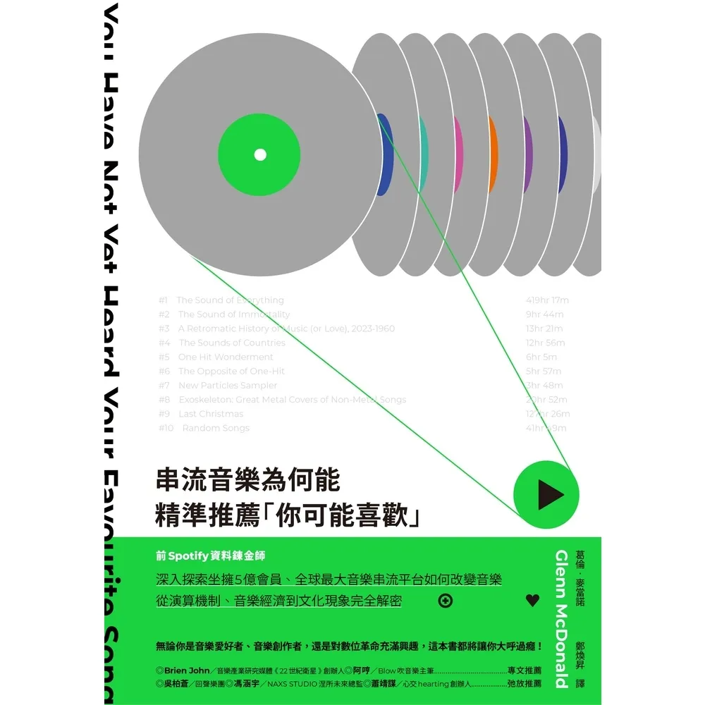 【momoBOOK】串流音樂為何能精準推薦「你可能喜歡」：從演算機制、音樂經濟到文化現象(電子書)