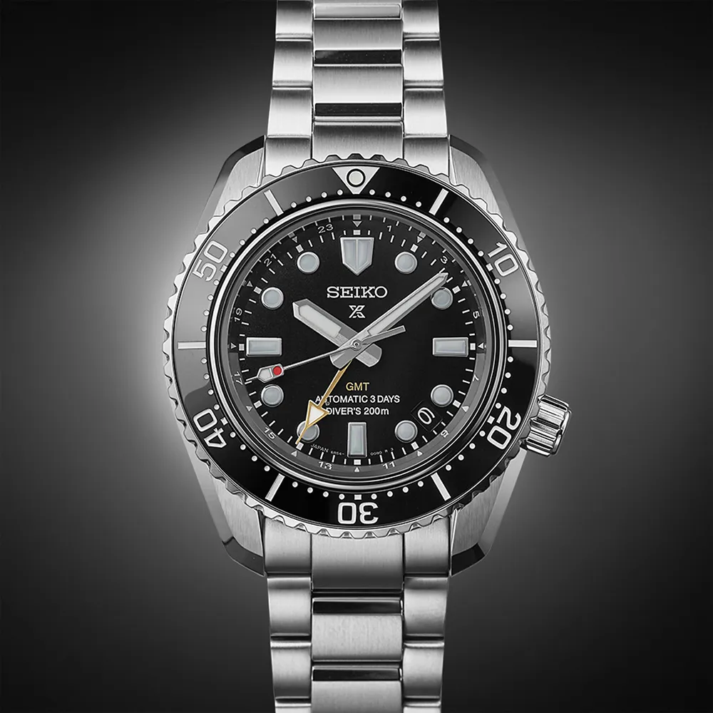 【SEIKO 精工】Prospex 大谷翔平廣告系列 三日鍊 GMT潛水機械錶 送禮 禮物 推薦(SPB383J1/6R54-00D0D)