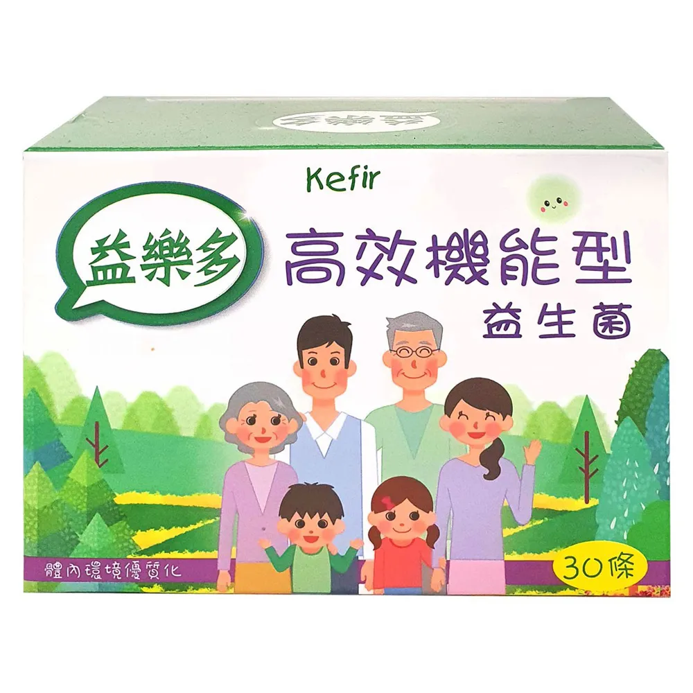 【益樂多】Kefir高效機能型益生菌顆粒 四盒120條入(240g 奶素)