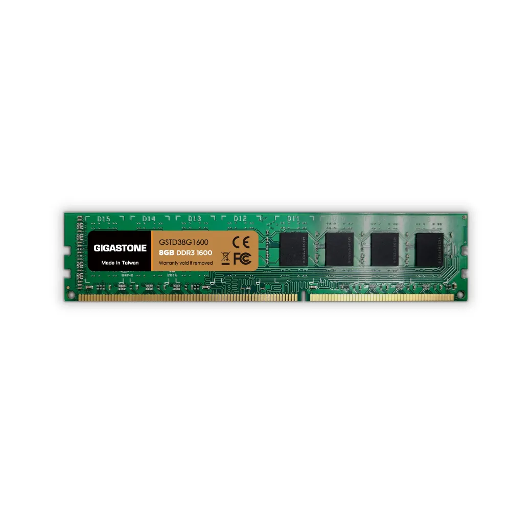【Gigastone 立達國際】DDR3 1600MHz 8GB 桌上型記憶體 單入(PC專用)