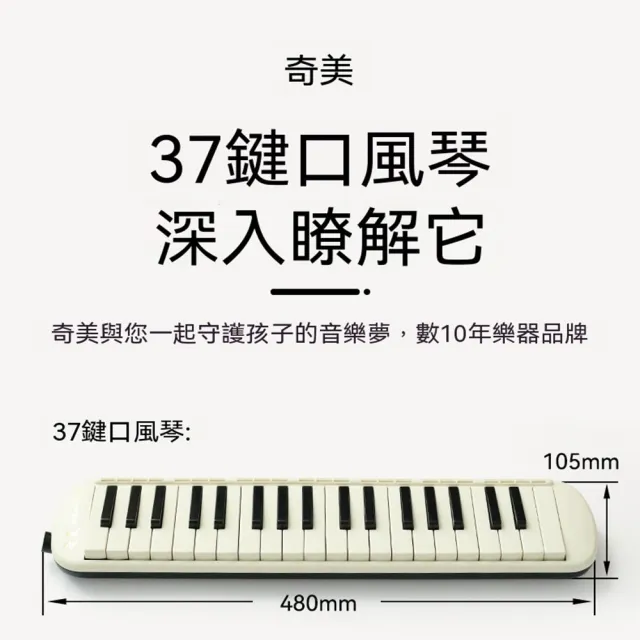 【AnDa 安達】37鍵口風琴學生版專用口吹琴成人初中生小學吹管樂器