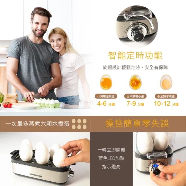 【ROMMELSBACHER】多功能煮蛋器 ER 600(煮蛋器/蒸蛋器/煮蛋機)