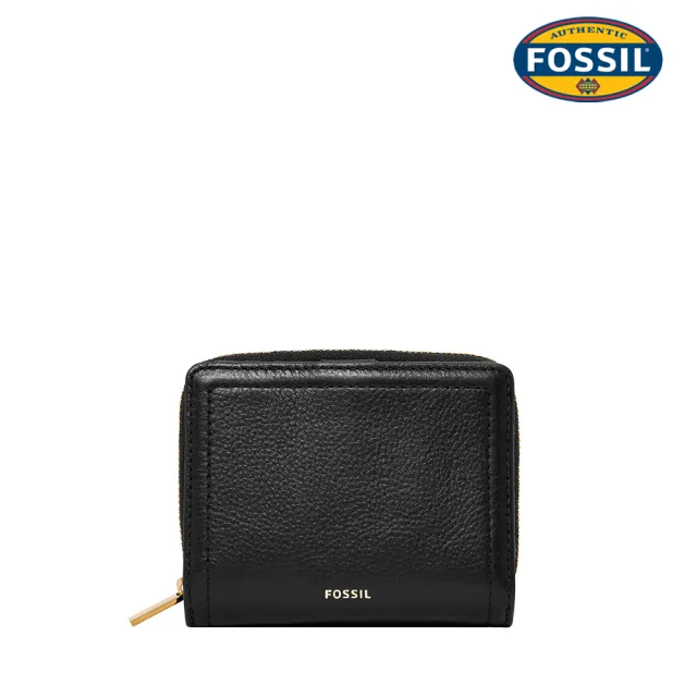 【FOSSIL】Logan 迷你多功能真皮RFID防盜短夾  出國必備 (多色可選)
