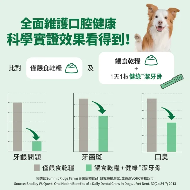 【Greenies 健綠】狗潔牙骨 原味 27oz*3入 寵物/潔牙骨/狗食(任選)