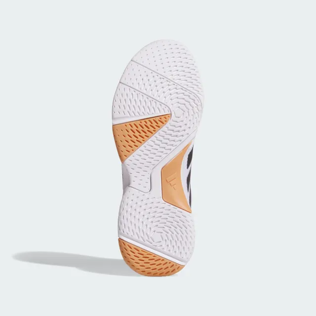 【adidas 愛迪達】Ligra 8 女 室內運動鞋 透氣 舒適 白 黑(IH8118)