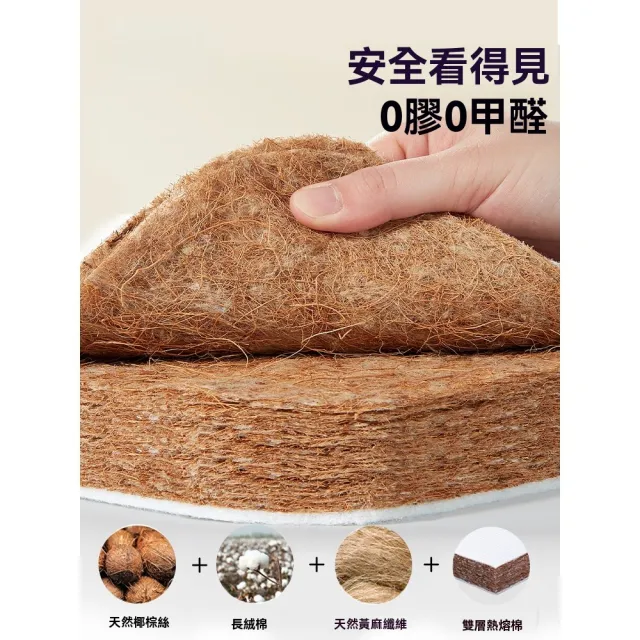 【窩居】小床140x70cm 拼接床墊 護脊睡墊(約6.5cm厚 拼接床墊 床邊延伸床墊)