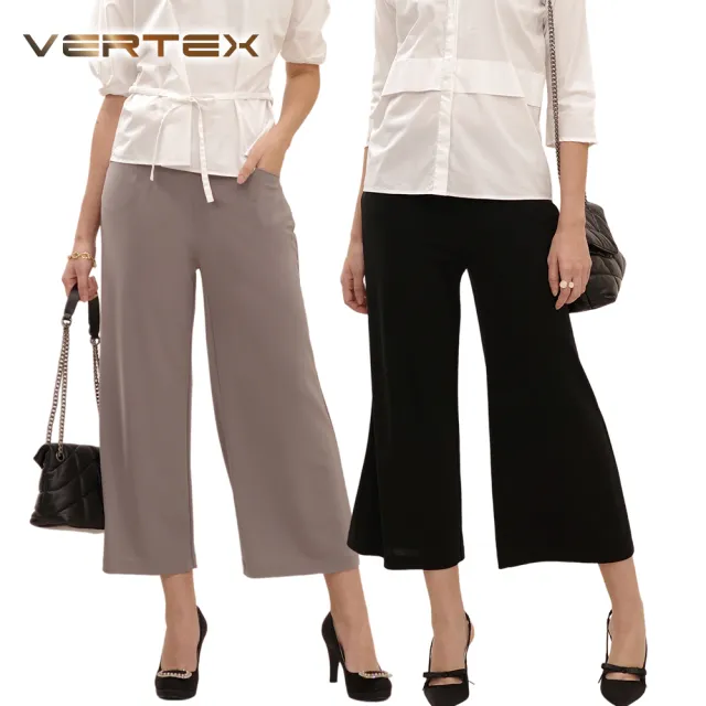 VERTEX日本製涼感垂墜八分美型褲