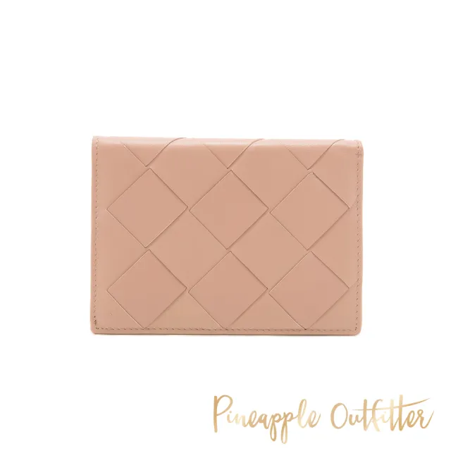 【Pineapple Outfitter】法式極簡真皮護照夾(粉色)