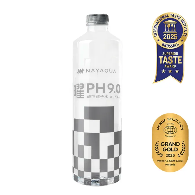 【NAYAQUA 耐雅格生技】曜 pH9.0鹼性離子水850mlx3箱(共60入;官方直營)
