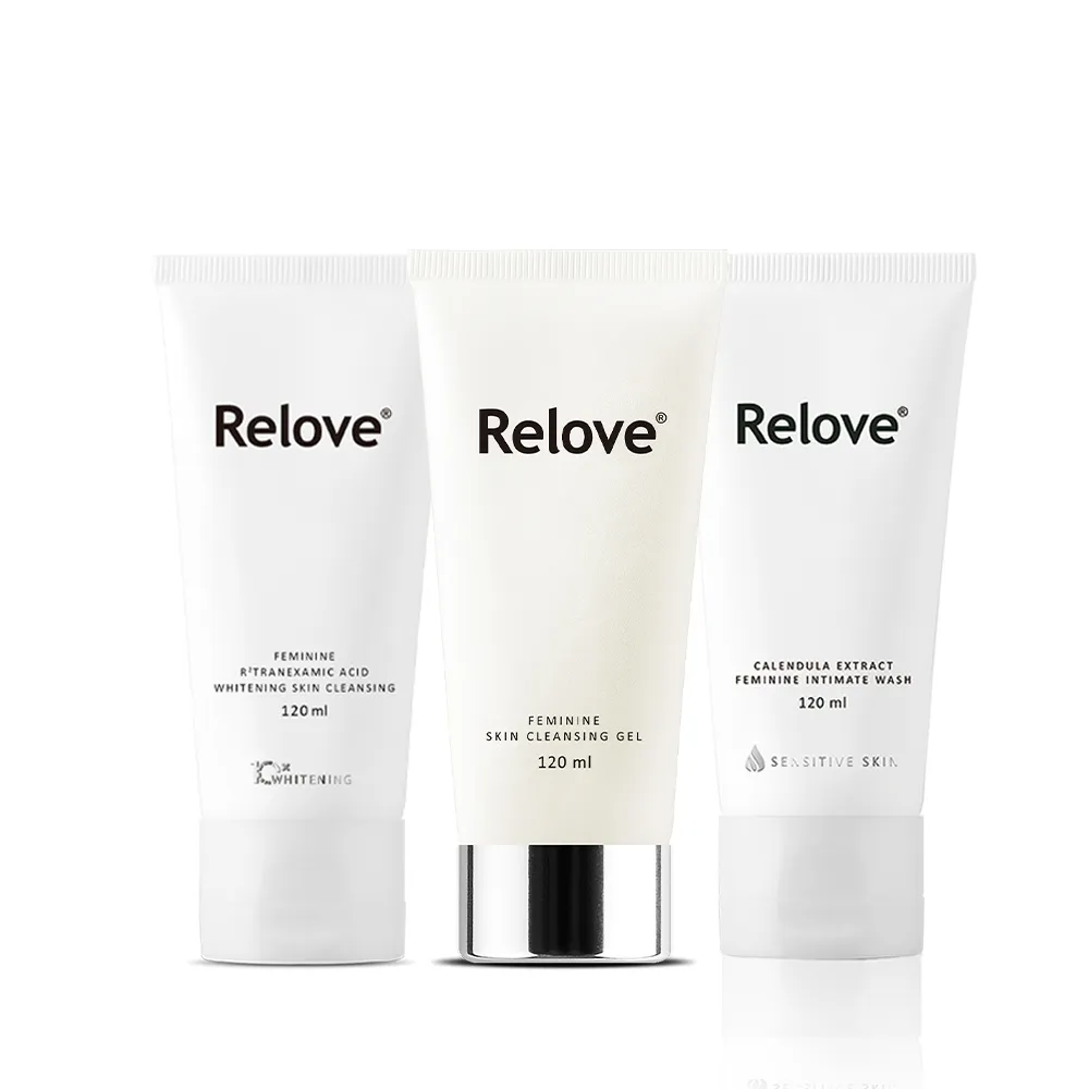 【Relove】限量聯名款-胺基酸私密潔淨凝露120ml(小虎/啾啾妹 私密處清潔 涼感潔淨)