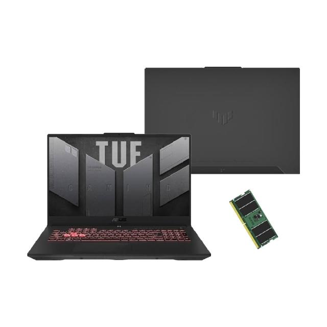 【ASUS 華碩】升級16G組★17.3吋GeForce RTX 4050 R7電競筆電(FA707NUG-0092A7445HS/R7-7445HS/16G/1T/W11)