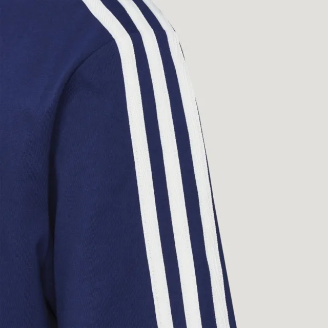 【adidas 愛迪達】M Verb Tee2 男女 T恤 運動上衣 休閒短袖 深藍 亞版 純棉(LE1242)